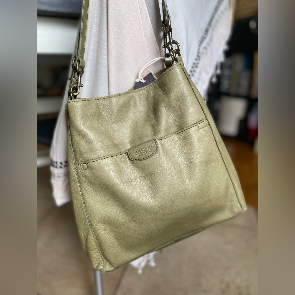 Leather Purse • Olive Green